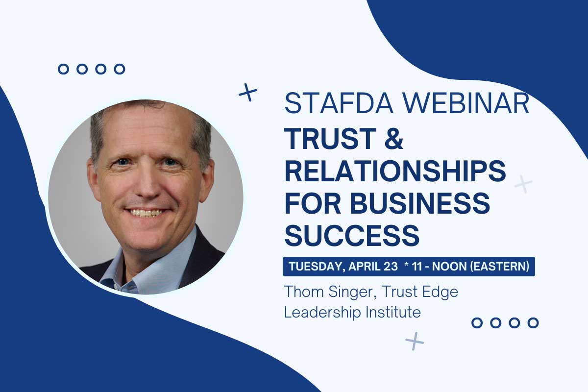 STAFDA WEBINAR – Trust & Relationships for Business Success